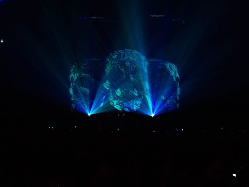 Hologram na imprezie